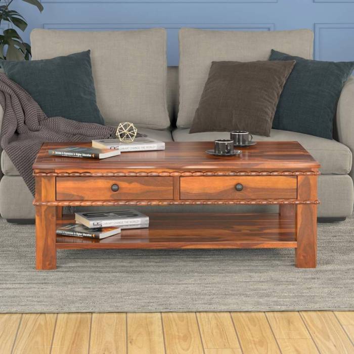 Cool coffee table decor