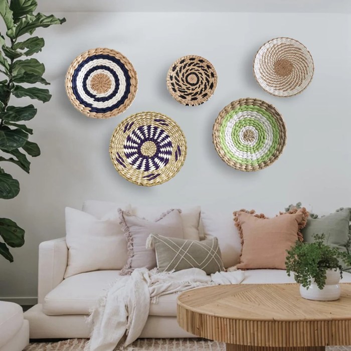 Wall basket decor ideas