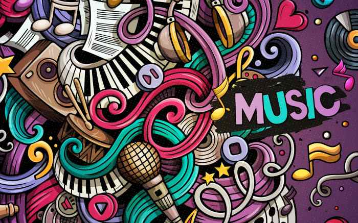 Music wall art decor