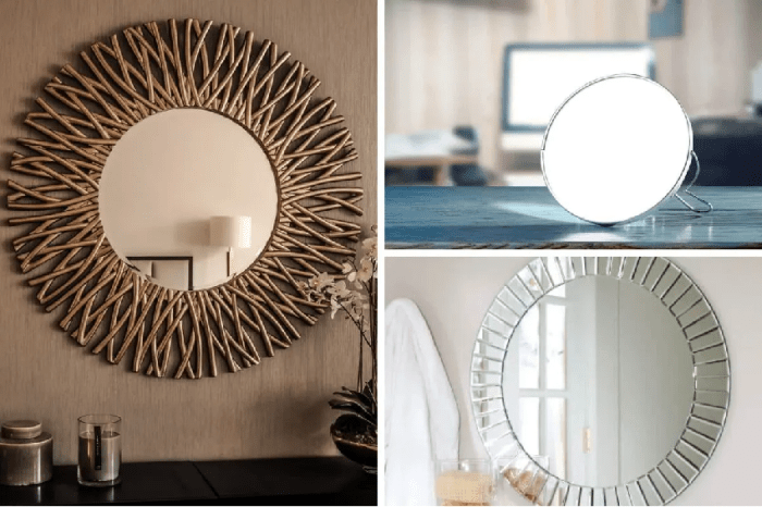 Mirror set wall decor