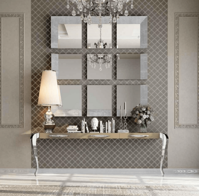 Mirror set wall decor