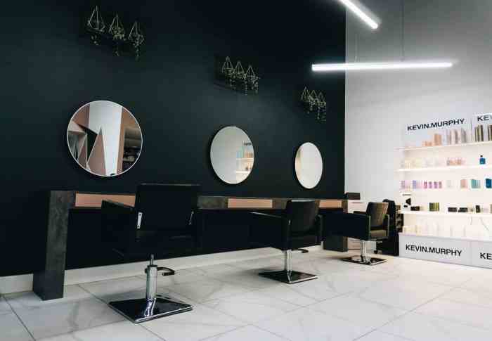 Wall decor ideas for beauty salon