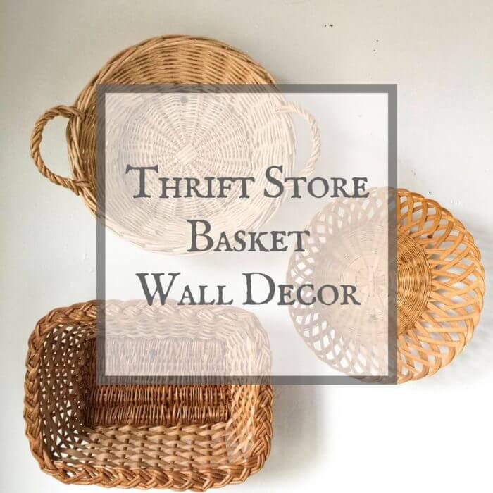 Wall basket decor ideas