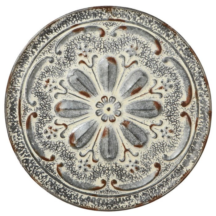 Medallion wall decor set of 3