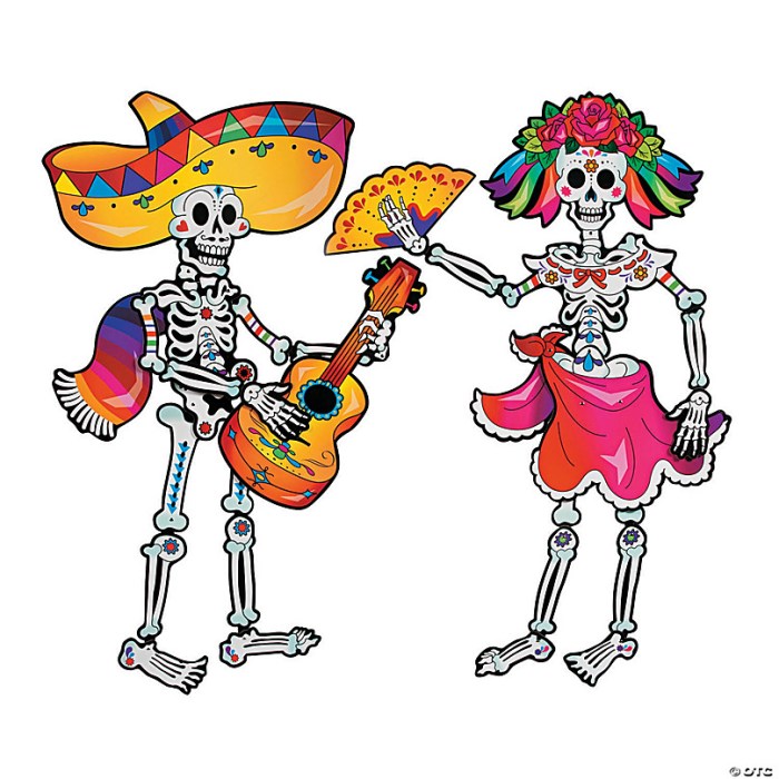 Dia de los muertos table decor