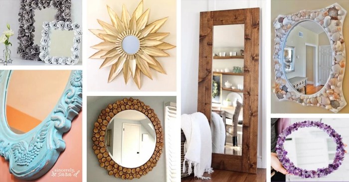 Diy mirror wall decor