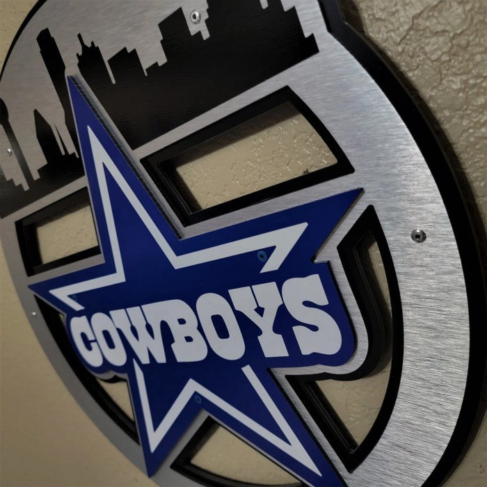 Dallas cowboys wall decor