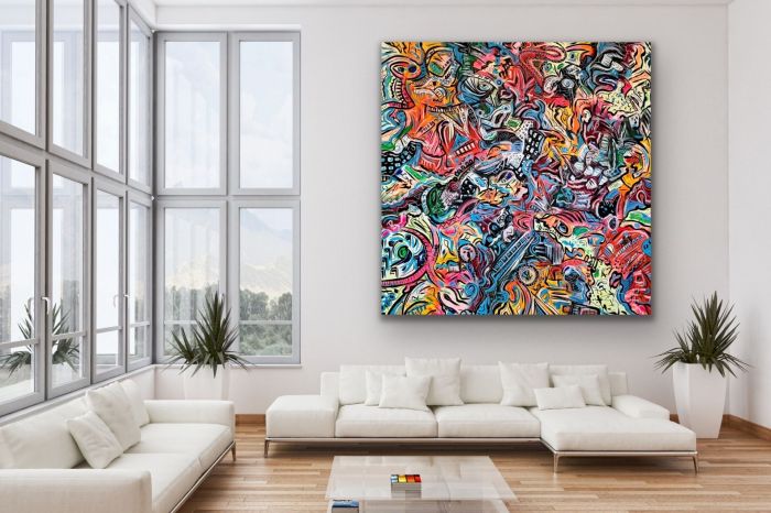 Large wall decor art