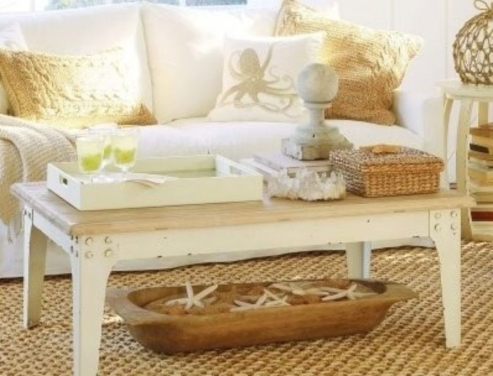 Coastal coffee table