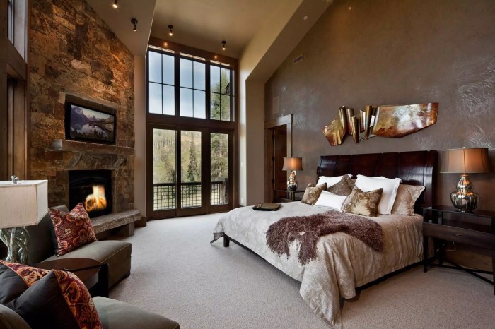 Rustic bedroom wall decor